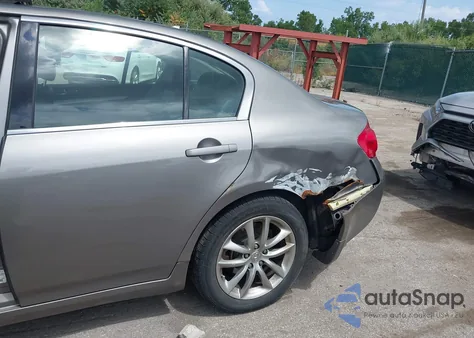 2009 Infiniti G37X z USA, uszkodzony, nr VIN JNKCV61F89M053098